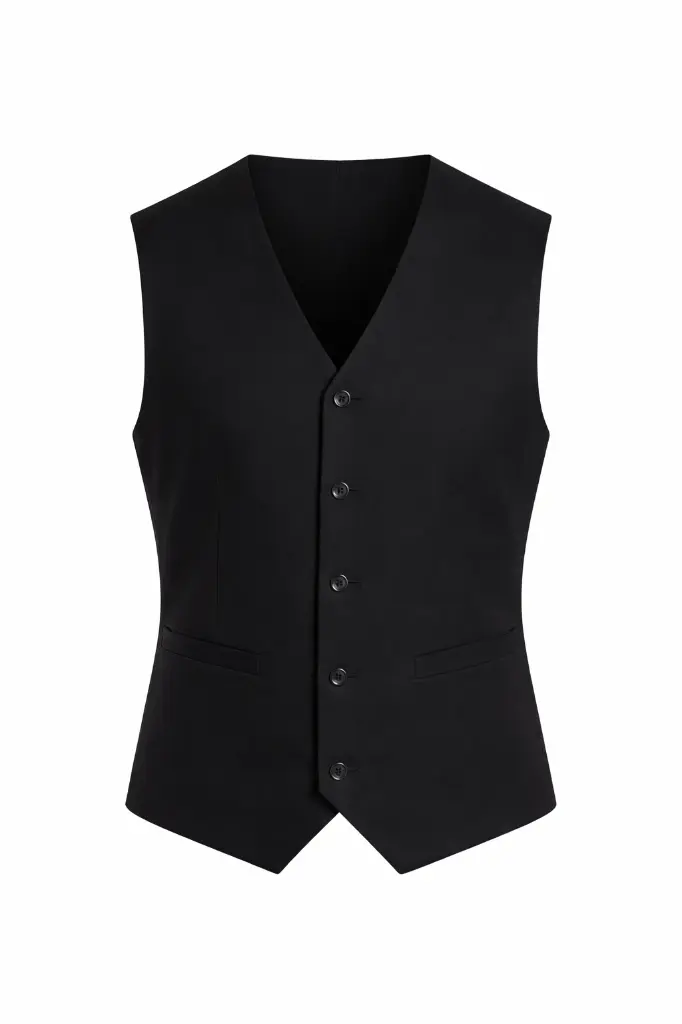 Waist Coat Unisex Black.webp